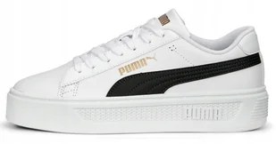 Puma Smash Platform v3 390758 04 Buty Białe - Buty sportowe damskie - miniaturka - grafika 1