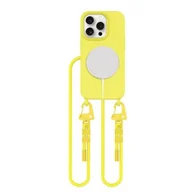 Etui i futerały do telefonów - Etui TECH-PROTECT MagNecklace MagSafe do Apple iPhone 14 Pro Żółty - miniaturka - grafika 1