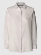 Koszule damskie - Pepe Jeans Koszula w kolorze lawendowo-białym - miniaturka - grafika 1