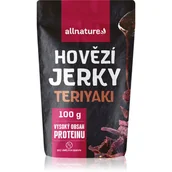 Inne przekąski suche - Allnature Suszona wołowina Teriyaki suszone mięso wołowina 100 g - miniaturka - grafika 1