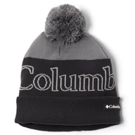 Czapki damskie - Czapka zimowa COLUMBIA POLAR POWDER II BEANIE 1979861023 – Szary - miniaturka - grafika 1