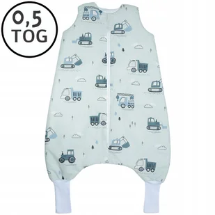 LETNI Śpiworek z nogawkami 56-68 XS 0,5 TOG BAWEŁNA 100% PRODUKT POLSKI - Śpiworki dla dzieci LETNI Śpiworek z nogawkami 56-68 XS 0,5 TOG BAWEŁNA 100% PRODUKT POLSKI - Śpiworki dla dzieci - miniaturka - grafika 1