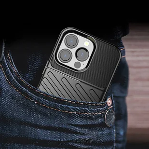 Thunder Case elastyczne pancerne etui pokrowiec iPhone 13 Pro zielony - Etui i futerały do telefonów - miniaturka - grafika 11
