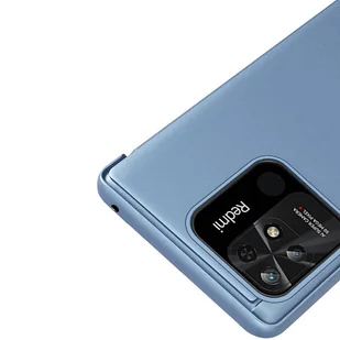 Clear View Case etui Xiaomi Redmi 10C pokrowiec z klapką czarne - Etui i futerały do telefonów - miniaturka - grafika 8