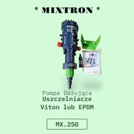 Pompy wodne - Pompy Dozującej Mixtron MX.250.P022 V 0,2-2%, 2500 l/h uszczelki - VITON 3/4"Mx2 - miniaturka - grafika 1