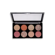 Rozświetlacze do twarzy i ciała - Revolution Makeup Makeup REVOLUTION - Ultra Blush Palette - Paleta róży i rozświetlaczy - GOLDEN DESIRE - miniaturka - grafika 1