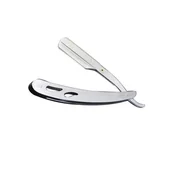 Maszynki do golenia i wkłady - Maszynka do golenia z 10 ostrzami - stal nierdzewna - srebrna - miniaturka - grafika 1