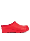 Klapki i japonki damskie - Hunter Klapki WFF1002RMA-LRD Czerwony - miniaturka - grafika 1