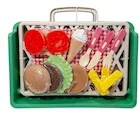Zabawy w naśladowanie dorosłych - Zestaw kuchenny piknikowy w walizce - miniaturka - grafika 1