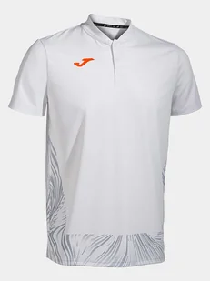 Joma Funkcyjna koszulka polo w kolorze białym - Koszulki sportowe męskie - miniaturka - grafika 1