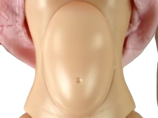 Lalka Rodzina Chłopak Dziewczyna Lucy w Ciąży - Lalki dla dziewczynek - miniaturka - grafika 7