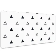 Podkładki na biurko - Mata na biurko Trójkąty geometria 100x50 cm - miniaturka - grafika 1
