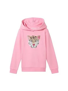TOM TAILOR Dziewczęca bluza dziecięca, 31685 - Fresh Pink, 104/110 cm - Bluzy dla dziewczynek - miniaturka - grafika 1