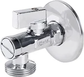 Zawory i kraniki - Perfexim Zawór kątowy z ﬁltrem 1/2"x3/8" 02-012-1510-000 - miniaturka - grafika 1