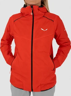 Salewa Kurtka funkcyjna "Pedroc" w kolorze czerwonym - Kurtki i kamizelki sportowe damskie - miniaturka - grafika 1