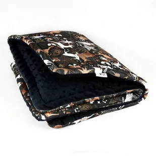 Kocyk mata pled dla psa, zimowy wzór Deer Calls, polar Minky-75x125 cm - Pozostałe akcesoria dla psów Kocyk mata pled dla psa, zimowy wzór Deer Calls, polar Minky-75x125 cm - Pozostałe akcesoria dla psów - miniaturka - grafika 1