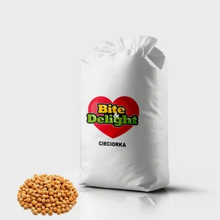 Cieciorka Ciecierzyca 25 kg Naturalna wysoka jakość HURT worek Bite Delight - Ziarna i nasiona roślin strączkowych - miniaturka - grafika 1