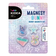 Zabawki kreatywne - Magnesy Bunny KIDEA - DERFORM - miniaturka - grafika 1