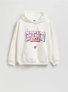 Reserved - Bluza Chicago Bulls NBA - złamana biel - Bluzy dla chłopców - miniaturka - grafika 1