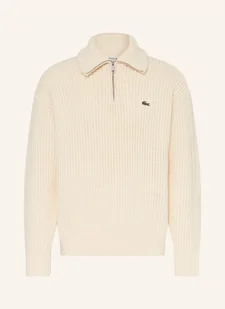 Lacoste Troyer weiss - LACOSTE - Swetry męskie - miniaturka - grafika 1