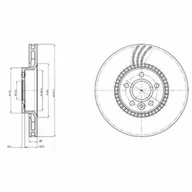 Tarcze hamulcowe - Tarcza hamulcowa DELPHI BG3784 - miniaturka - grafika 1