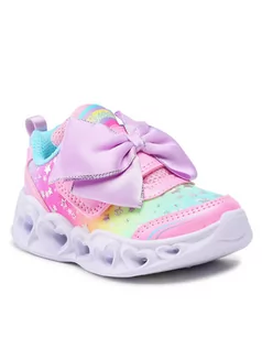 Buty dla dziewczynek - Skechers Sneakersy All About Bows 302655N/PKMT Kolorowy - grafika 1