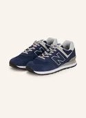 Sneakersy damskie - New Balance Sneakersy 574 blau - miniaturka - grafika 1