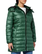 Kurtki damskie - Pepe Jeans Agnes Kurtka Kobiety, zielony (Forest Green), S - miniaturka - grafika 1