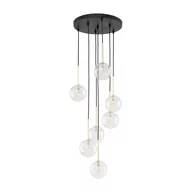 Lampy sufitowe - Lampa wisząca do salonu, przezroczyste klosze TK 5362 z serii NILOS - miniaturka - grafika 1