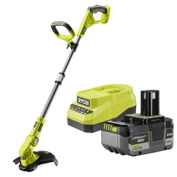 Ryobi Podkaszarka Akumulatorowa 30cm Kosa Wykaszarka Do Trawy + Ład + 5ah