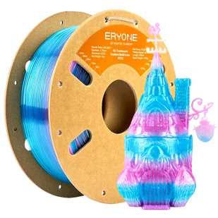 ERYONE High Speed Translucent Gradient Multi-Color PETG Filament 1kg - Rose Red 1297328EUDF - Filamenty i akcesoria do drukarek 3D ERYONE High Speed Translucent Gradient Multi-Color PETG Filament 1kg - Rose Red 1297328EUDF - Filamenty i akcesoria do drukarek 3D - miniaturka - grafika 1