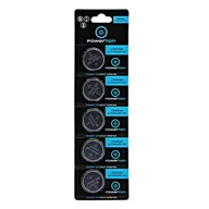 Baterie i akcesoria - Bateria litowa, CR2032, 3V, Powerton, blistr, 5-pack - miniaturka - grafika 1