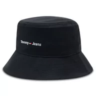 Czapki męskie - Kapelusz Tommy Jeans Bucket AM0AM11005 Black BDS - miniaturka - grafika 1