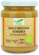 Słodkie kremy i masła - KREM Z ORZECHÓW NERKOWCA BIO 250 g - BIO PLANET - miniaturka - grafika 1