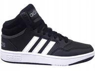 Trampki damskie - Adidas Hoops MID 3.0 K GW0402 Buty Damskie Trampki Czarne Wysokie - miniaturka - grafika 1