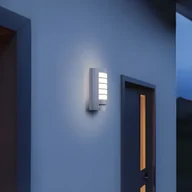 Lampy ogrodowe - Steinel Kinkiet zewnętrzny L 12 A na elewację nowoczesnego domu - miniaturka - grafika 1