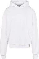 Bluzy męskie - Build Your Brand Męska bluza z kapturem Ultra Heavy Cotton Box Hoody, biały, XXL - miniaturka - grafika 1