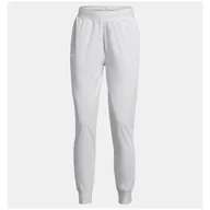 Spodnie sportowe damskie - Spodnie damskie Under Armour ArmourSport High Rise Wvn Pnt Rozmiar: M / Kolor: jasnoszary - miniaturka - grafika 1