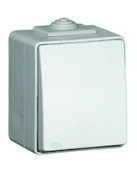 Wyłączniki światła i elektryczne - EFAPEL WATERPROOF48 ŁĄCZNIK 1-BIEGUNOWY N/T IP65 BIAŁY 48011 CBR - miniaturka - grafika 1