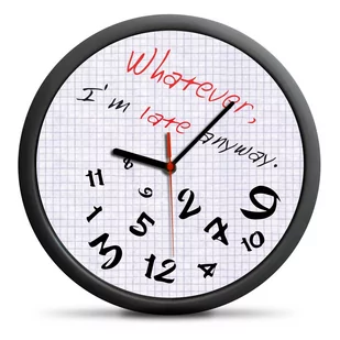 Froster Zegar dla spóźnialskich (EN) GAD01606 - Gadżety do domu Froster Zegar dla spóźnialskich (EN) GAD01606 - Gadżety do domu - miniaturka - grafika 1