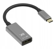 Huby USB - Kabel Adapter, Zenwire, USB-C DisplayPort 1.4 8K 5K 4K 240Hz - miniaturka - grafika 1