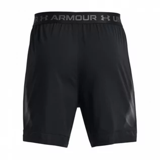 Spodnie sportowe męskie - Męskie spodenki treningowe Under Armour UA Vanish Wvn 6in Grphic Sts - czarne - UNDER ARMOUR - grafika 1