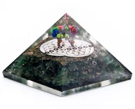 Ozdoby bożonarodzeniowe - Piramida Orgonit - Zielony Awenturyn - miniaturka - grafika 1