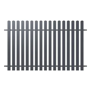 Przęsło ogrodzeniowe Colorado 2x1.2 m antracytowe Polargos - Ogrodzenia - miniaturka - grafika 1