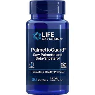 Life Extension PalmettoGuard Saw Palmetto with Beta-Sitosterol (30 kaps) Life Extension 2B38-658C8 - Układ moczowy i płciowy - miniaturka - grafika 2