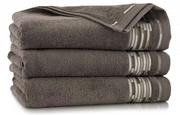 Ręczniki - Ręcznik Zwoltex Grafik Taupe 30x50 bawełna egipska - miniaturka - grafika 1