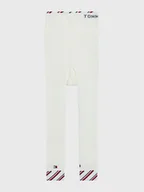 Legginsy - Tommy Hilfiger Legginsy 701220280 Biały Slim Fit - miniaturka - grafika 1