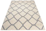 Dywany zewnętrzne - Kremowo-szary dywan zewnętrzny E1-A78 - miniaturka - grafika 1