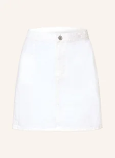 Calvin Klein Jeans Spódnica Jeansowa weiss - Spódnice - miniaturka - grafika 1