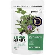Zioła - PURELLA Purella Superherbs Oczyszczanie mieszanka ziołowa x 20 sasz - miniaturka - grafika 1